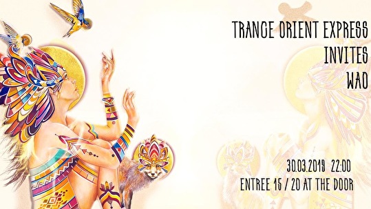 Trance Orient Express Invites
