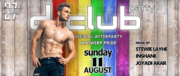 D-Club Party Official Afterparty Antwerp Pride