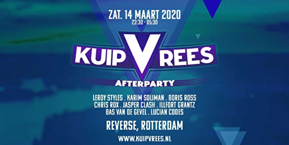 KuipVrees Afterparty