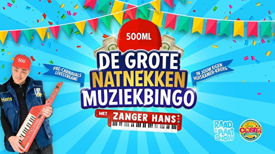 Grote Natnekken Muziekbingo