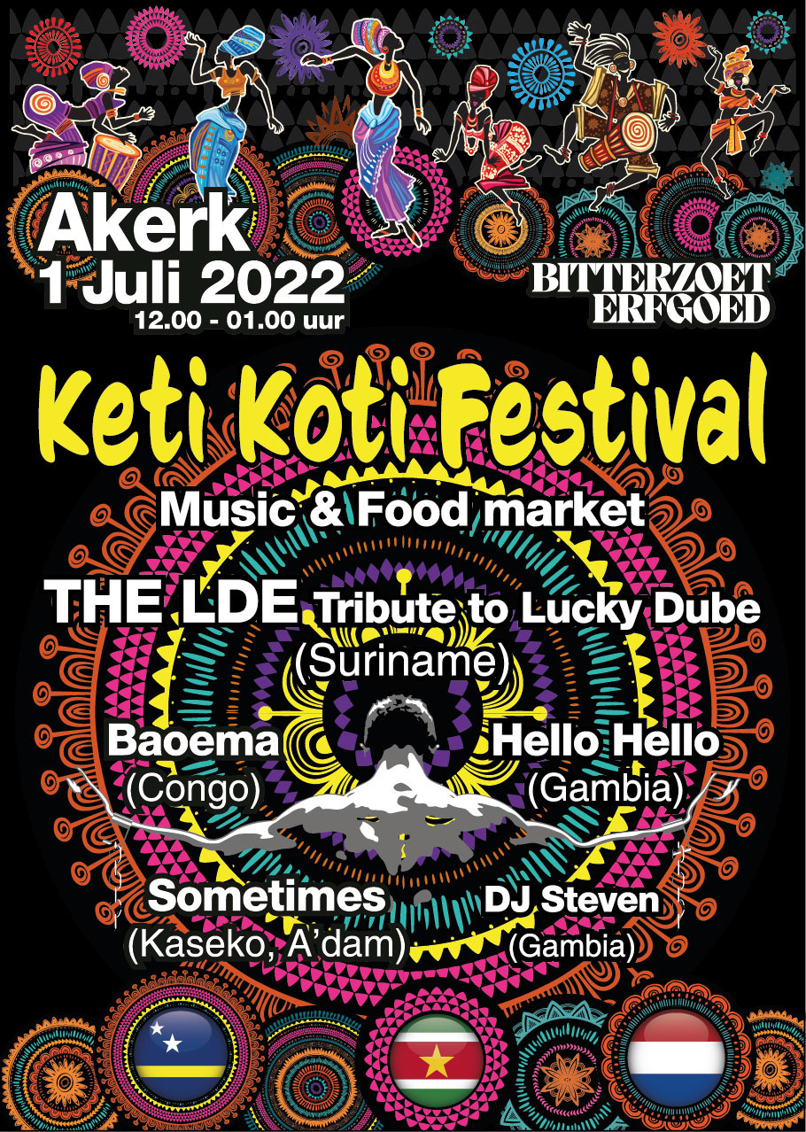 Keti Koti Groningen Festival · Music & International Food Market - Tickets,  line-up, timetable & info