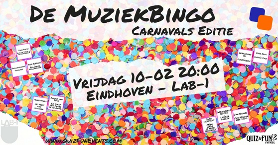 De Carnavals Muziekbingo