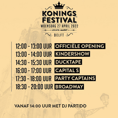 Koningsfestival Delft
