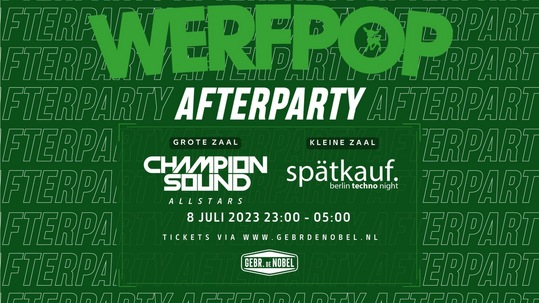 Werfpop Afterparty