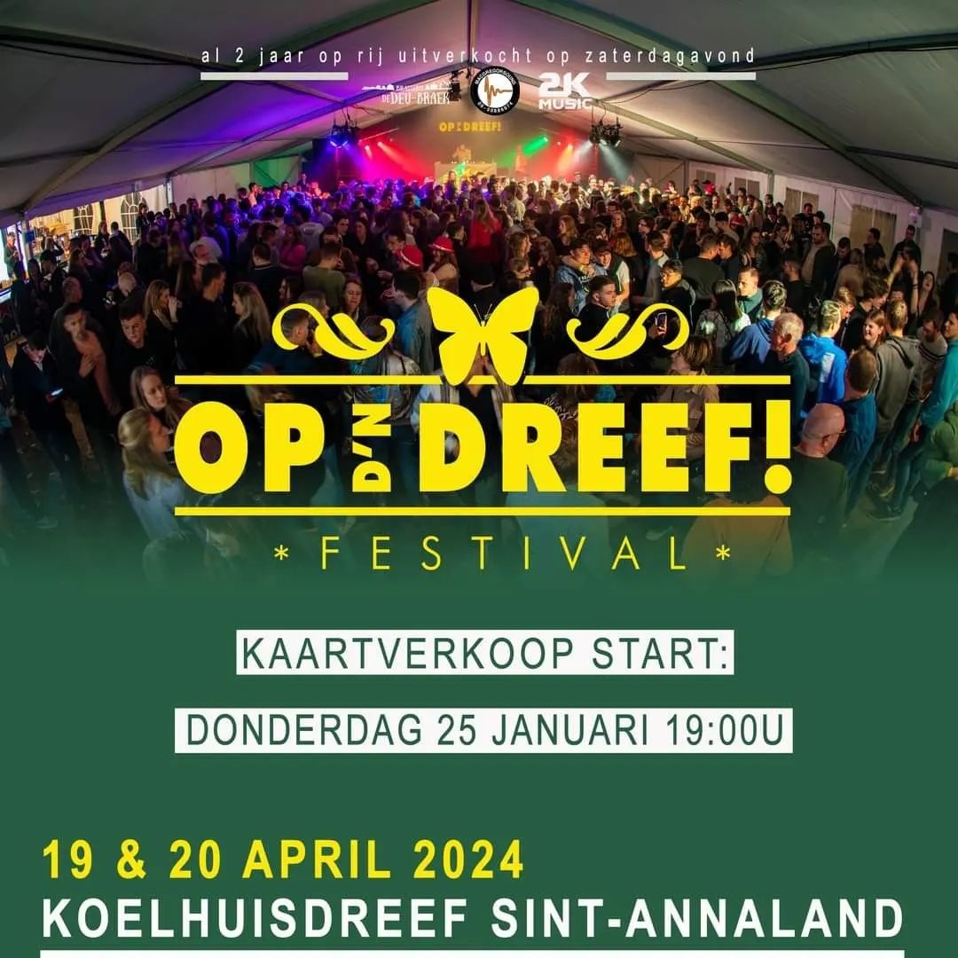 Op D'n Dreef Festival 2024 - Tickets, Line-up & Info