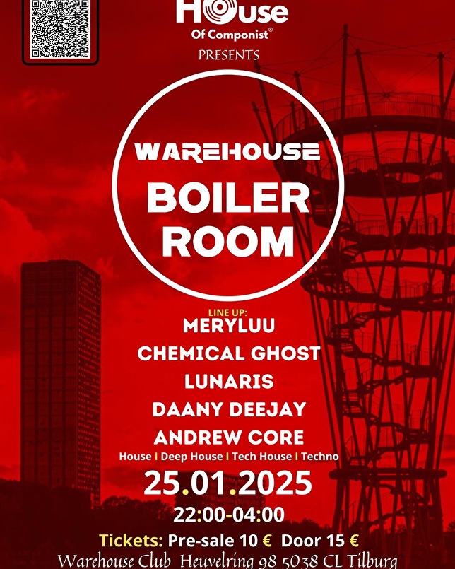 House of Componist · 2025 · Boiler Room Edition, Tilburg — Tickets