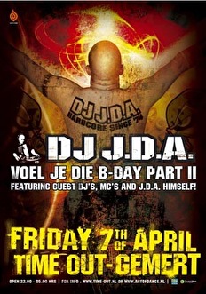 DJ J.D.A. voel je die b-day