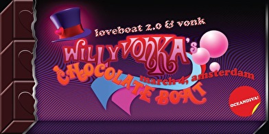 Willy Vonka's chocolate boat