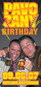 Pavo & Zany Birthday