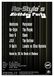 Re-Style's Birthday Party