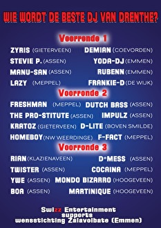 DJ Contest 'Drenthe Edition'