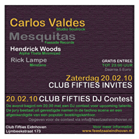 Club Fifties Invites