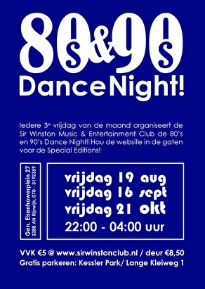 80's & 90's Dance Night