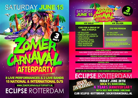 Zomercarnaval Afterparty