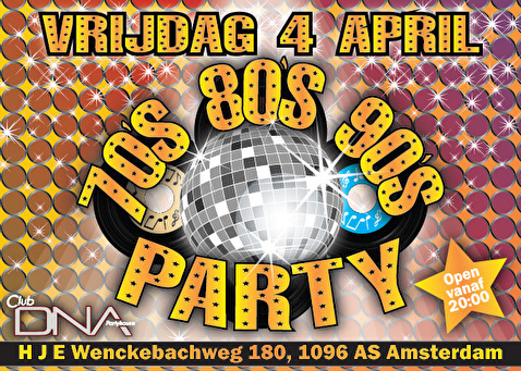 70's, 80's & 90's Party