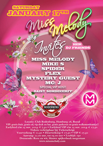 Miss Melody Invites