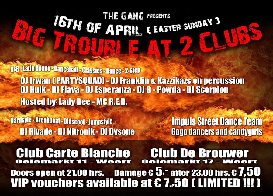 Big trouble at 2 clubs